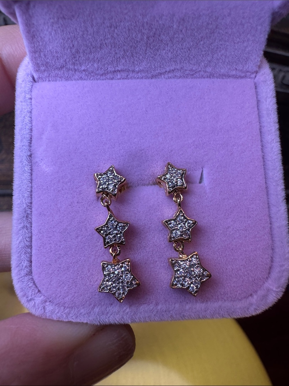 3054-Swarovski Crystal Element Silvertone post earrings.